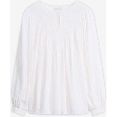 bonprix Tunika mit Stickereiweiß 36Damen bonprix Tunika mit Stickereiweiß 36Damen