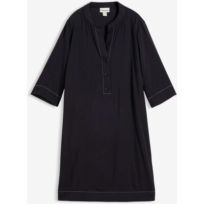 bonprix Tunika-Kleid aus softer Viskoseschwarz 38Damen bonprix Tunika-Kleid aus softer Viskoseschwarz 38Damen