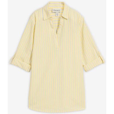 bonprix Bluse aus reiner Baumwollegelb 38Damen bonprix Bluse aus reiner Baumwollegelb 38Damen