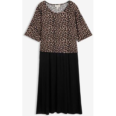 bonprix Shirt Kleid aus fließendem Viskose-Elasthan-Mixschwarz 44Damen bonprix Shirt Kleid aus fließendem Viskose-Elasthan-Mixschwarz 44Damen