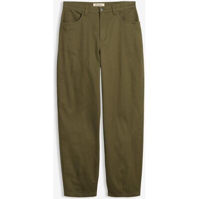 bonprix Barrel-Hose mit Bequembundgrün 40Damen bonprix Barrel-Hose mit Bequembundgrün 40Damen