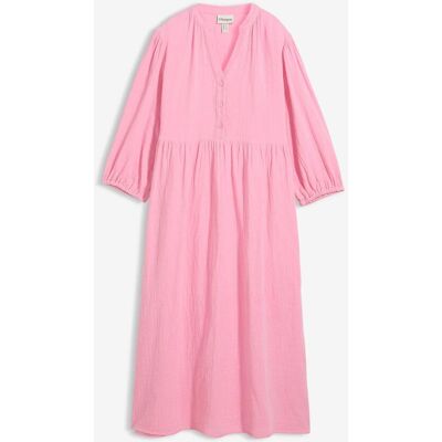 bonprix Tunika-Kleid aus softem Musselinrosa 36Damen bonprix Tunika-Kleid aus softem Musselinrosa 36Damen