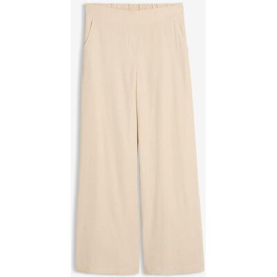 bonprix Palazzo-Hose aus Viskose-Mixbeige 52Damen bonprix Palazzo-Hose aus Viskose-Mixbeige 52Damen