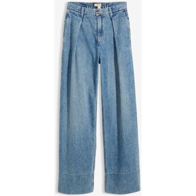 bonprix Wide-Leg-Jeans, High Waistblau 42Damen bonprix Wide-Leg-Jeans, High Waistblau 42Damen