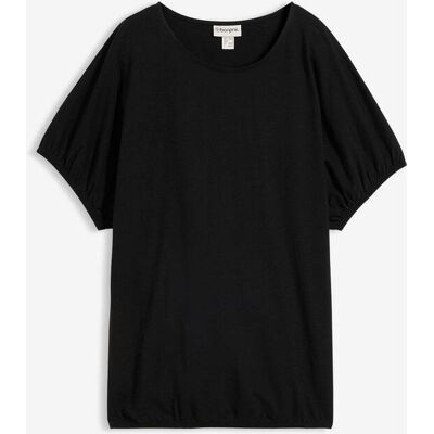 bonprix T-Shirt aus Bio-Baumwolleschwarz 36Damen bonprix T-Shirt aus Bio-Baumwolleschwarz 36Damen
