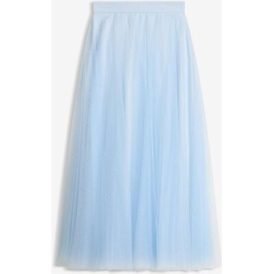 bonprix Maxirock aus zartem Tüllblau 48Damen bonprix Maxirock aus zartem Tüllblau 48Damen
