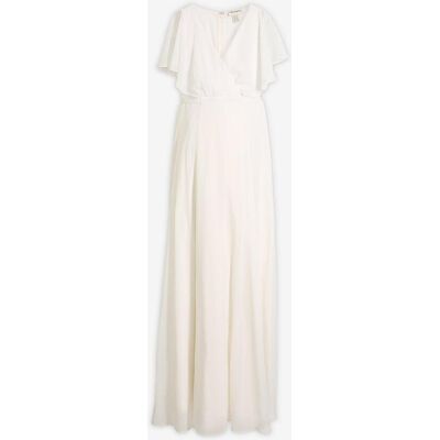bonprix Umstands-Hochzeitskleid mit Stillfunktion aus Chiffonweiß 34Damen bonprix Umstands-Hochzeitskleid mit Stillfunktion aus Chiffonweiß 34Damen