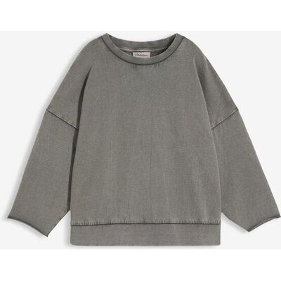 bonprix Oversize-Sweatshirt aus Baumwoll-Mixgrau 40Damen bonprix Oversize-Sweatshirt aus Baumwoll-Mixgrau 40Damen