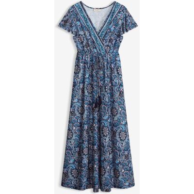 bonprix Bedrucktes Jersey-Maxikleidblau 32Damen bonprix Bedrucktes Jersey-Maxikleidblau 32Damen