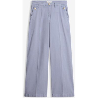bonprix Wide Leg Hose mit Stretchblau 40Damen bonprix Wide Leg Hose mit Stretchblau 40Damen