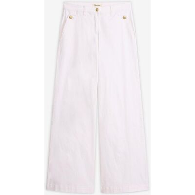bonprix Wide Leg Hose mit Stretchweiß 52Damen bonprix Wide Leg Hose mit Stretchweiß 52Damen