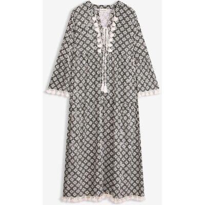 bonprix Tunika-Kleid aus fließender Viskoseschwarz 46Damen bonprix Tunika-Kleid aus fließender Viskoseschwarz 46Damen