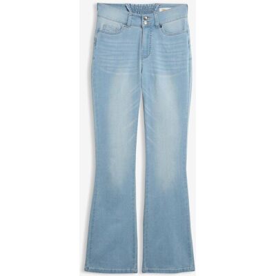 bonprix Bootcut Jeans Mid Waist, Shapingblau 48Damen bonprix Bootcut Jeans Mid Waist, Shapingblau 48Damen