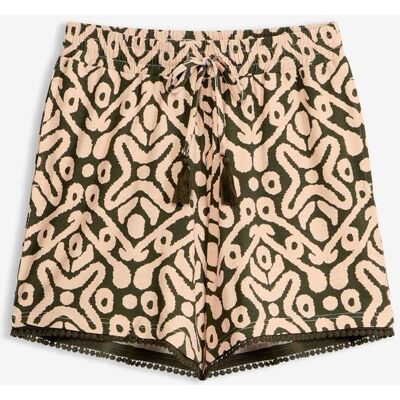 bonprix Jersey-Shorts aus softem Viskose-Mixgrün 56Damen bonprix Jersey-Shorts aus softem Viskose-Mixgrün 56Damen