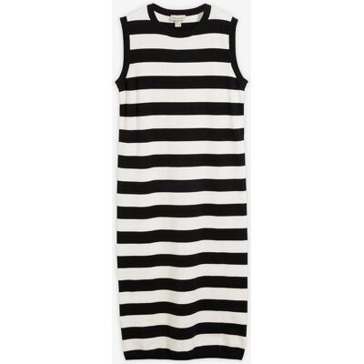 bonprix Strickkleid aus Baumwoll-Mixschwarz 36Damen bonprix Strickkleid aus Baumwoll-Mixschwarz 36Damen