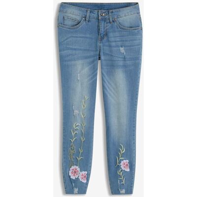 bonprix Skinny-Jeans Low Waist, croppedblau 38Damen bonprix Skinny-Jeans Low Waist, croppedblau 38Damen