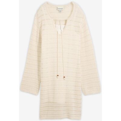 bonprix Mini-Strickkleidweiß 52Damen bonprix Mini-Strickkleidweiß 52Damen