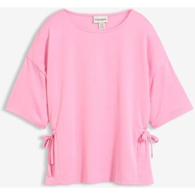 bonprix T-Shirt aus softem Viskose-Mixrosa 40Damen bonprix T-Shirt aus softem Viskose-Mixrosa 40Damen