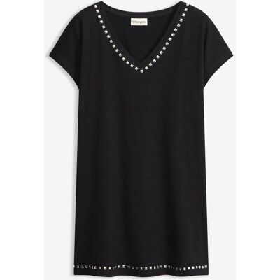 bonprix Longshirtschwarz 48Damen bonprix Longshirtschwarz 48Damen
