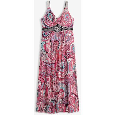 bonprix Maxikleid mit Applikationenpink 36Damen bonprix Maxikleid mit Applikationenpink 36Damen