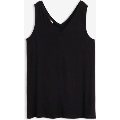 bonprix Long-Top aus Viskose-Mixschwarz 40Damen bonprix Long-Top aus Viskose-Mixschwarz 40Damen