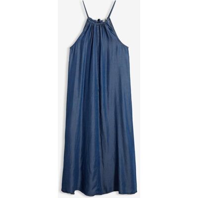 bonprix Jeanskleid aus fließendem Lyocellblau 50Damen bonprix Jeanskleid aus fließendem Lyocellblau 50Damen