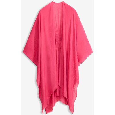 bonprix Poncho im Smokdetailpink 0Damen bonprix Poncho im Smokdetailpink 0Damen