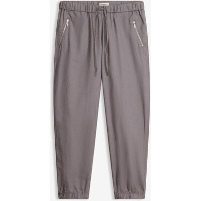 bonprix 7/8-Hose aus luftigem Leinen-Mixgrau 50Damen bonprix 7/8-Hose aus luftigem Leinen-Mixgrau 50Damen