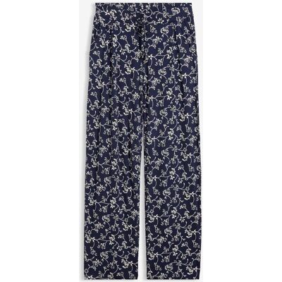 bonprix Palazzo-Hose aus Viskose-Mixblau 44Damen bonprix Palazzo-Hose aus Viskose-Mixblau 44Damen