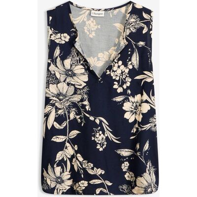 bonprix Viskose Topblau 54Damen bonprix Viskose Topblau 54Damen