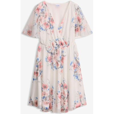 bonprix Minikleid aus Meshweiß 32Damen bonprix Minikleid aus Meshweiß 32Damen