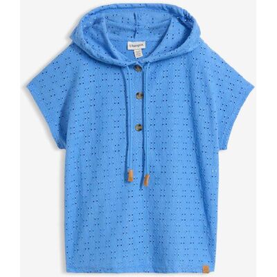 bonprix Kapuzen-Henleyshirtblau 36Damen bonprix Kapuzen-Henleyshirtblau 36Damen