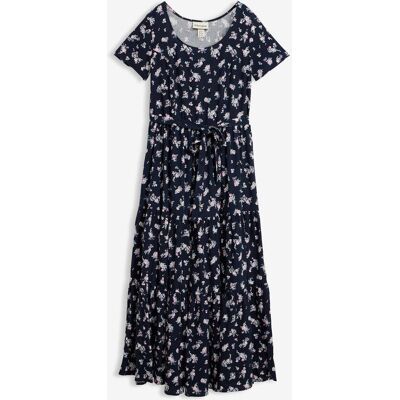 bonprix Kleid mit kurzen Ärmelnblau 42Damen bonprix Kleid mit kurzen Ärmelnblau 42Damen