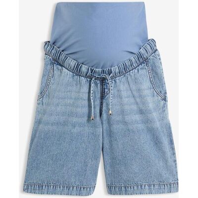 bonprix Lockere Umstandsbermuda- Shortsblau 42Damen bonprix Lockere Umstandsbermuda- Shortsblau 42Damen