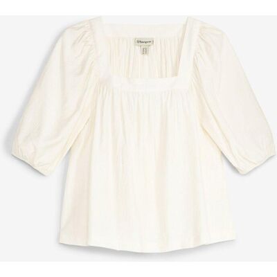bonprix Bluse aus strukturiertem Crinkleweiß 54Damen bonprix Bluse aus strukturiertem Crinkleweiß 54Damen