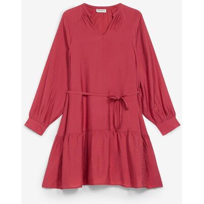 bonprix Tunika-Kleid aus softem Viskose-Mixrot 52Damen bonprix Tunika-Kleid aus softem Viskose-Mixrot 52Damen