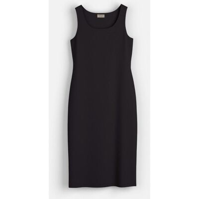 bonprix Trägerkleid aus Bio- Baumwoll-Stretchschwarz 52Damen bonprix Trägerkleid aus Bio- Baumwoll-Stretchschwarz 52Damen