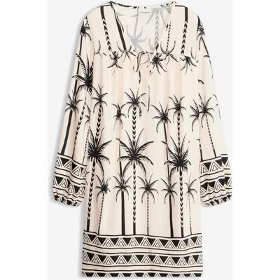 bonprix Tunika-Kleid aus fließendem Viskose-Mixbeige 40Damen bonprix Tunika-Kleid aus fließendem Viskose-Mixbeige 40Damen