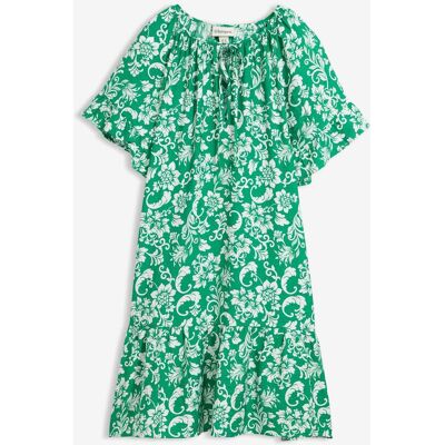 bonprix Tunika-Kleid aus softem Viskose-Mixgrün 46Damen bonprix Tunika-Kleid aus softem Viskose-Mixgrün 46Damen