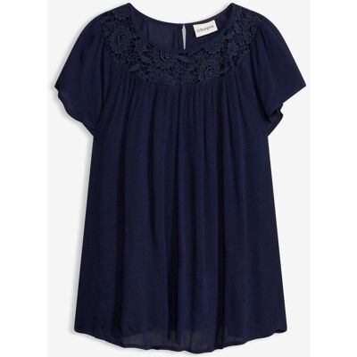 bonprix Bluse aus reiner Viskoseblau 42Damen bonprix Bluse aus reiner Viskoseblau 42Damen
