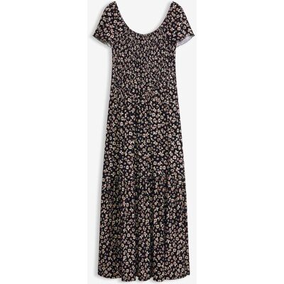 bonprix Maxikleid aus Viskose-Mixschwarz 36Damen bonprix Maxikleid aus Viskose-Mixschwarz 36Damen