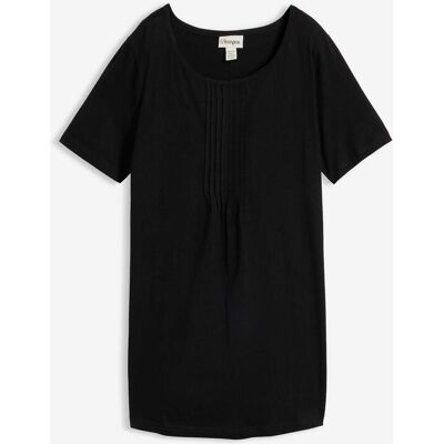 bonprix T-Shirt in A-Linien-Form, kurzarmschwarz 40Damen bonprix T-Shirt in A-Linien-Form, kurzarmschwarz 40Damen