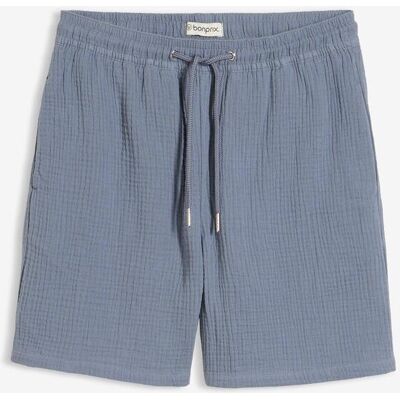 bonprix Shorts aus Musselinblau 38Damen bonprix Shorts aus Musselinblau 38Damen