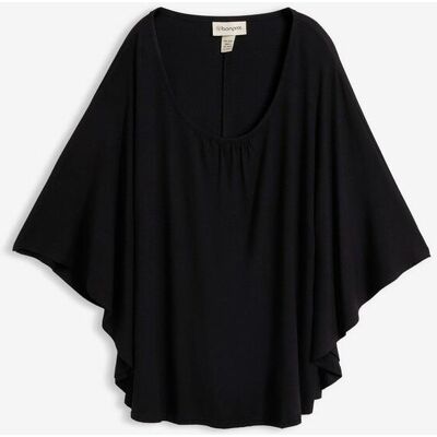 bonprix Viskose- Fledermausshirtschwarz 44Damen bonprix Viskose- Fledermausshirtschwarz 44Damen