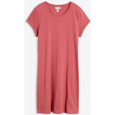 bonprix Shirtkleid aus reiner Bio-Baumwollepink 52Damen bonprix Shirtkleid aus reiner Bio-Baumwollepink 52Damen