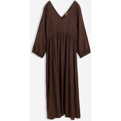 bonprix Maxikleid aus softem Viskose-Mixbraun 40Damen bonprix Maxikleid aus softem Viskose-Mixbraun 40Damen