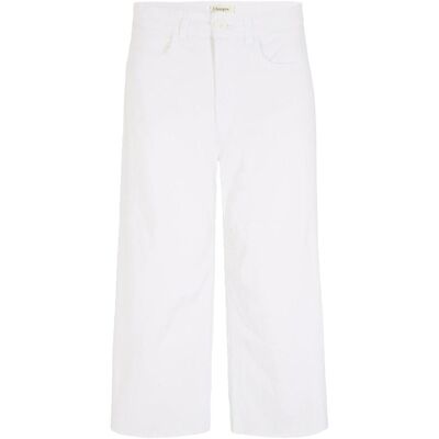 bonprix 7/8-Jeans, Wide Fitweiß 42Damen bonprix 7/8-Jeans, Wide Fitweiß 42Damen