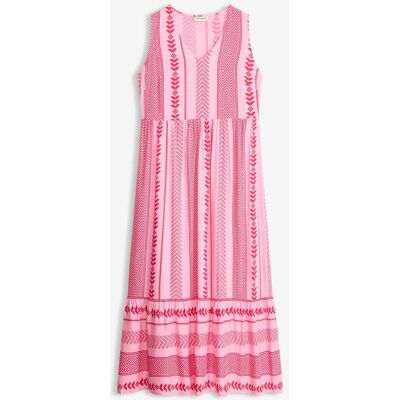 bonprix Maxikleid aus fließender Viskoserot 54Damen bonprix Maxikleid aus fließender Viskoserot 54Damen