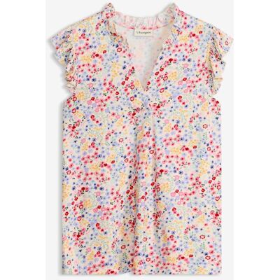 bonprix T-Shirt aus softem Viskose-Mixweiß 40Damen bonprix T-Shirt aus softem Viskose-Mixweiß 40Damen