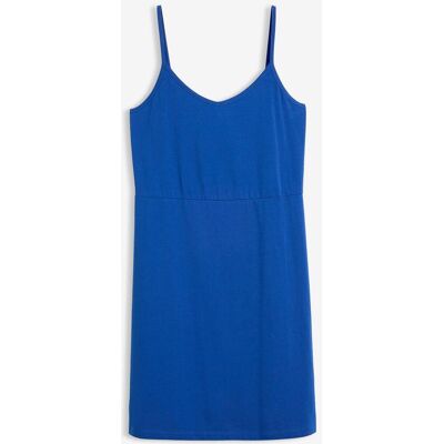 bonprix Sommer-Jersey-Kleid mit verstellbaren Trägernblau 44Damen bonprix Sommer-Jersey-Kleid mit verstellbaren Trägernblau 44Damen